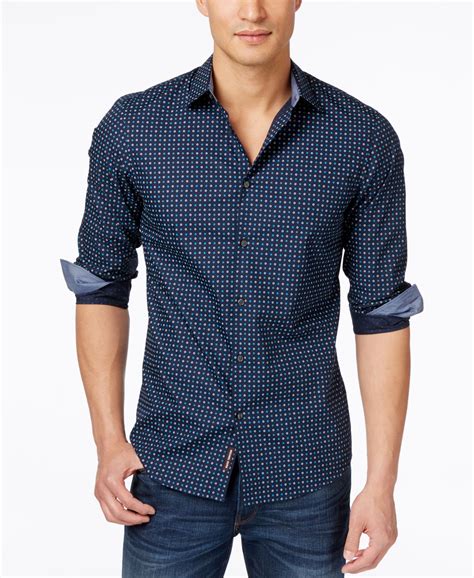 Michael Kors Long Sleeve Shirts for Men 